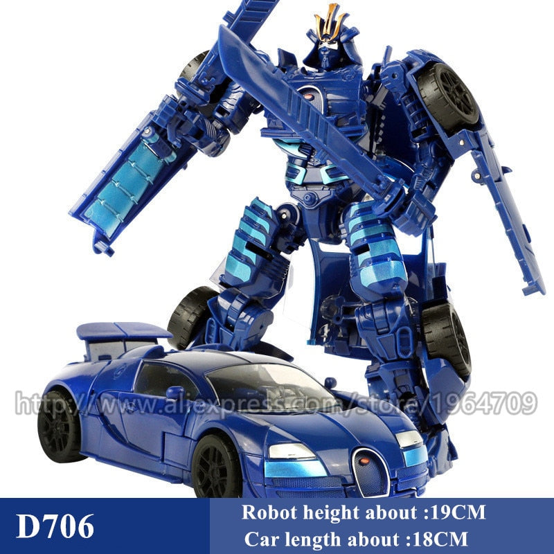 Anime Robot Car Action Figure (NON-RC) - wonderfulandamazingstuff