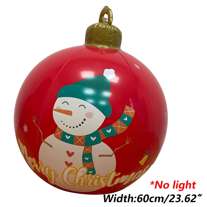 60cm Christmas Outdoor Indoor/Ball Ornaments - wonderfulandamazingstuff