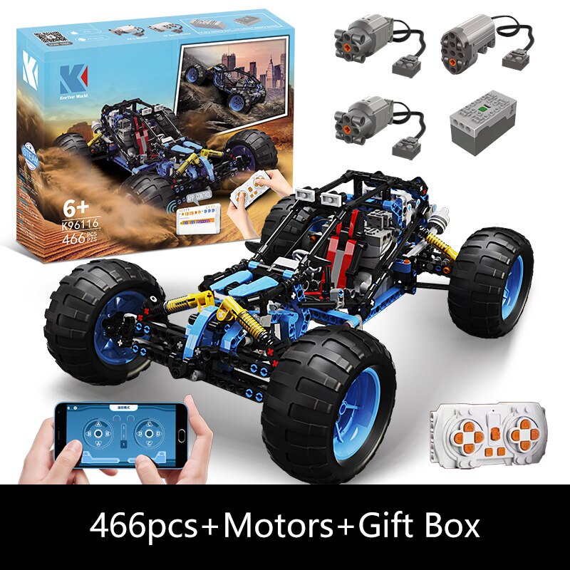 Remote Control Motor Power Building Blocks Bricks - wonderfulandamazingstuff