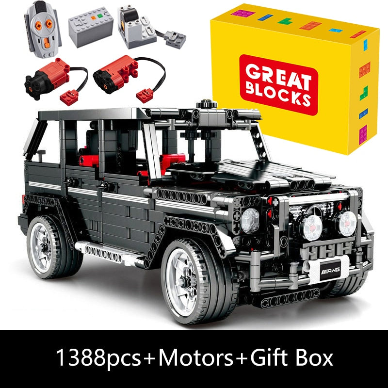 Remote Control Building Blocks Jeep Buggy - wonderfulandamazingstuff