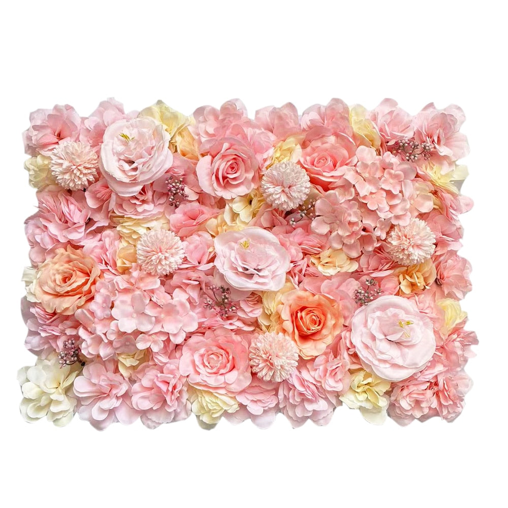 Silk Rose Flowers 3D Backdrop Wall - wonderfulandamazingstuff