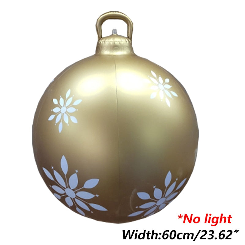 60cm Christmas Outdoor Indoor/Ball Ornaments - wonderfulandamazingstuff