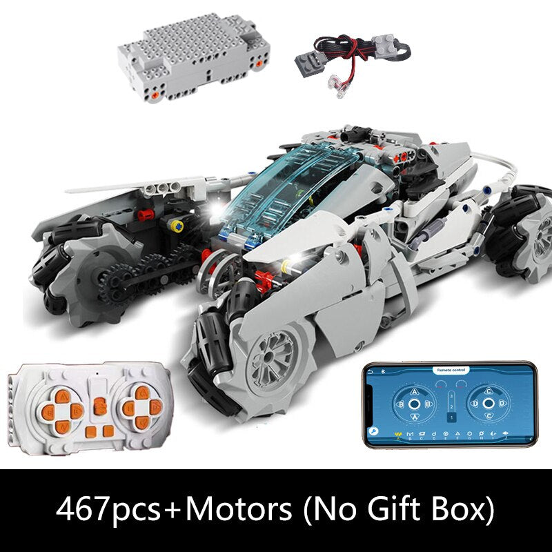 Remote Control Motor Power Building Blocks Bricks - wonderfulandamazingstuff