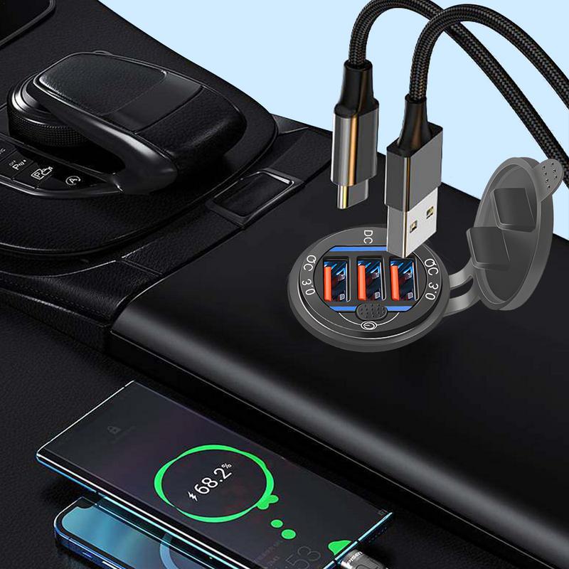 Fast Car Charger 3.0 USB - wonderfulandamazingstuff