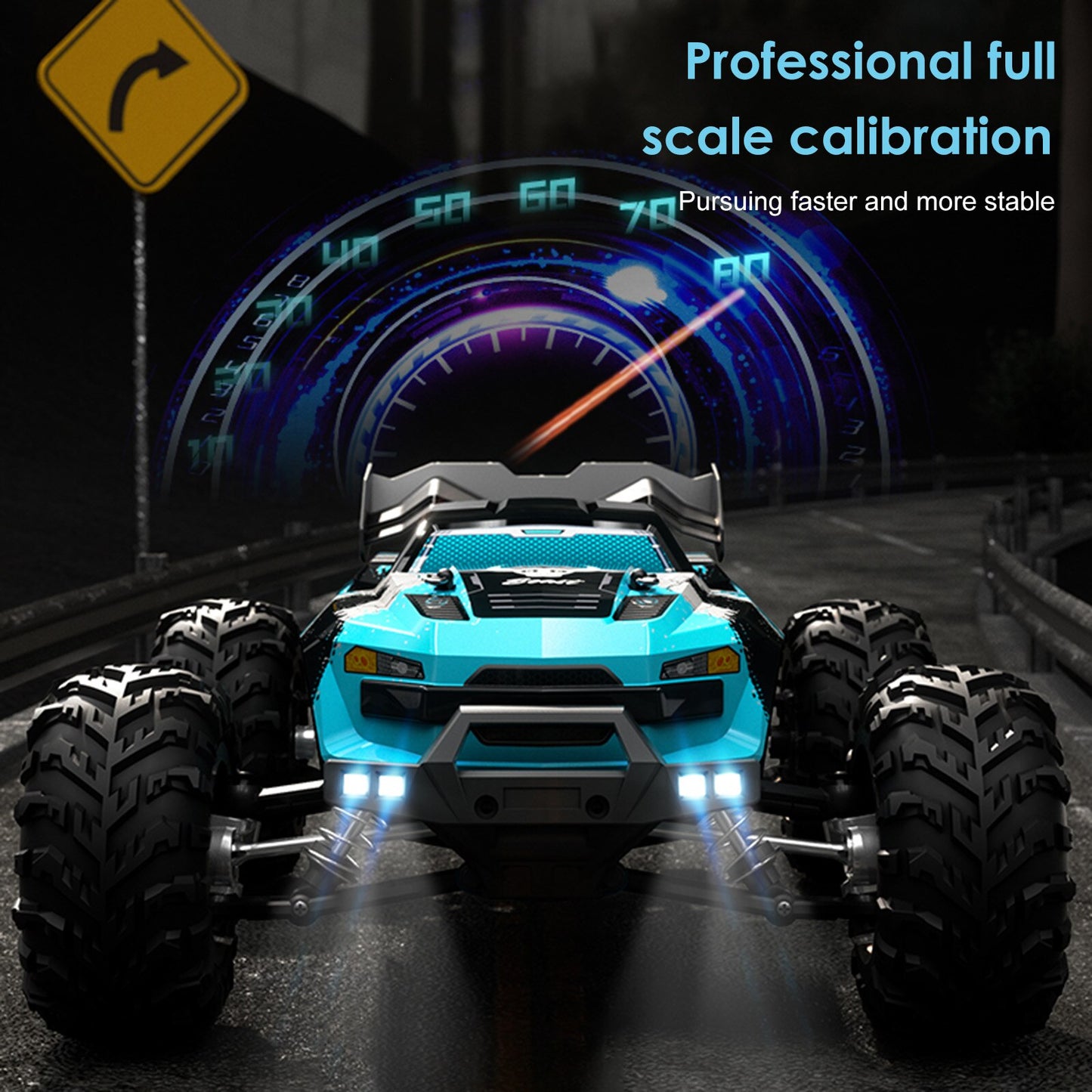 Remote Control Monster Truck Crawler 4WD 70KM/H - wonderfulandamazingstuff