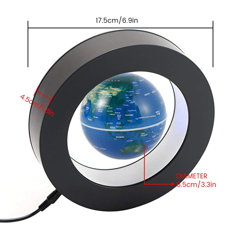 Levitating Magnetic Levitation Globe - wonderfulandamazingstuff