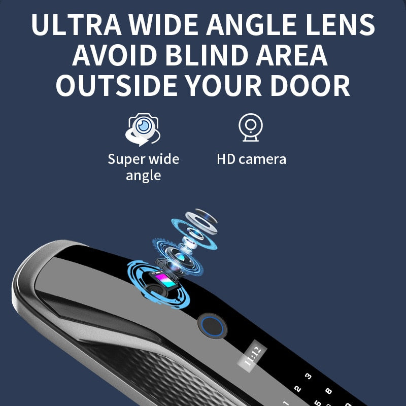 New Biometric Fingerprint Door Lock - wonderfulandamazingstuff