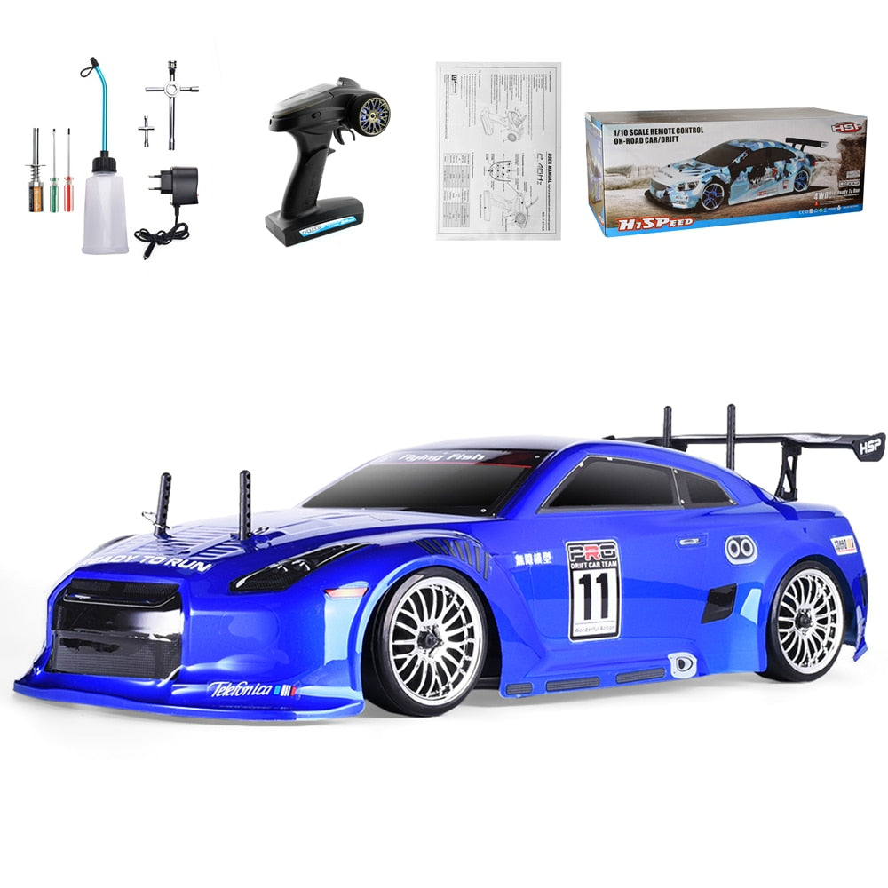 RC 4wd Nitro Powered Road Racing Drift Vehicle - wonderfulandamazingstuff