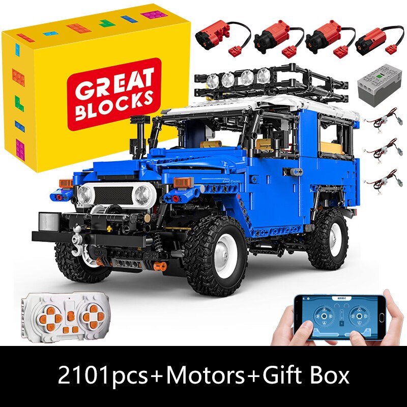 Remote Control Building Blocks Jeep Buggy - wonderfulandamazingstuff