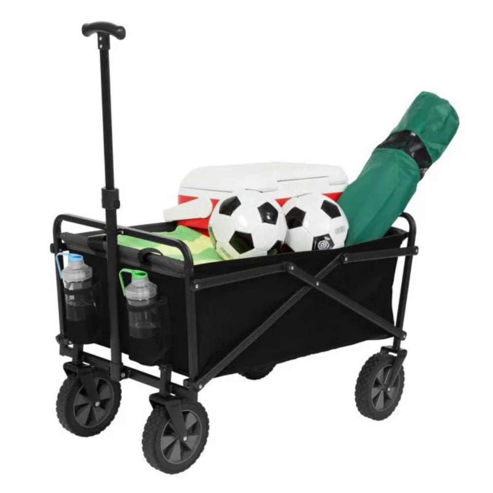 Compact Outdoor Folding Utility Wagon - wonderfulandamazingstuff