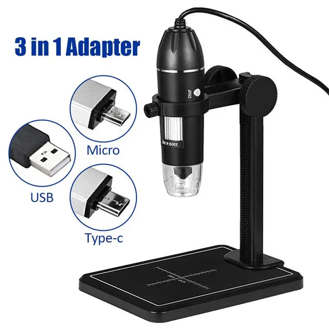 3 in 1 Digital Microscope For MAC &PC - wonderfulandamazingstuff