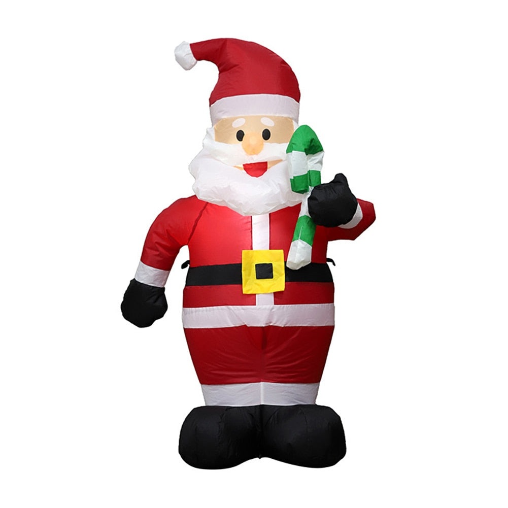 LED Christmas Inflatable Snowman & Santa Claus Decorations - wonderfulandamazingstuff