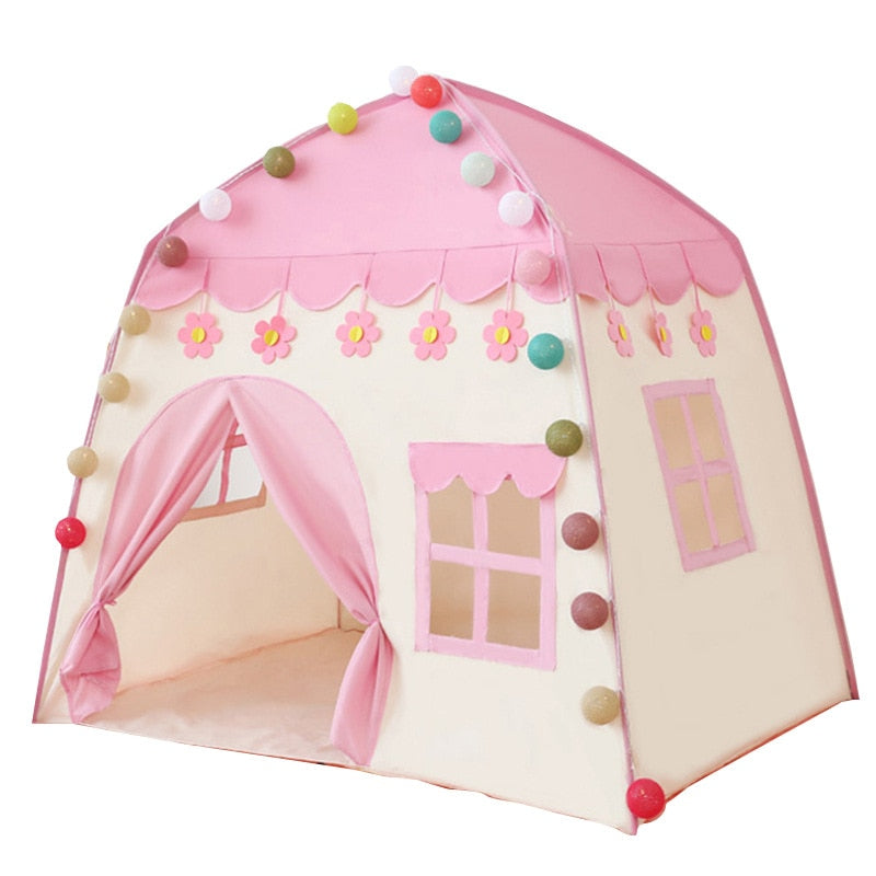 Children's Princess Castle Tent - wonderfulandamazingstuff