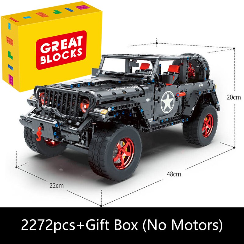 Remote Control Building Blocks Jeep Buggy - wonderfulandamazingstuff