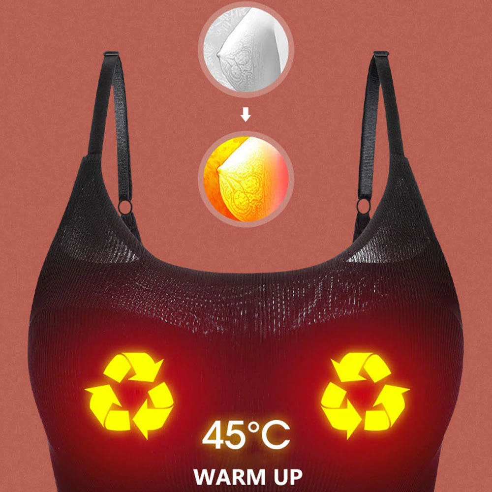 USB Rechargeable Vibrating Breast Massager w/Heat - wonderfulandamazingstuff