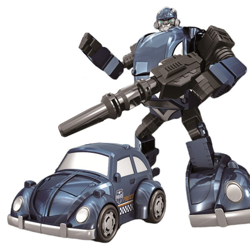 Anime Robot Car Action Figure (NON-RC) - wonderfulandamazingstuff