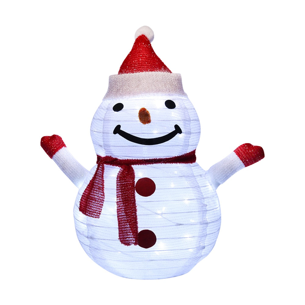 LED Christmas Inflatable Snowman & Santa Claus Decorations - wonderfulandamazingstuff