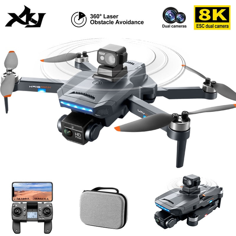 4K Professional Obstacle Avoidance Drone w/ 8K DualHD Camera - wonderfulandamazingstuff