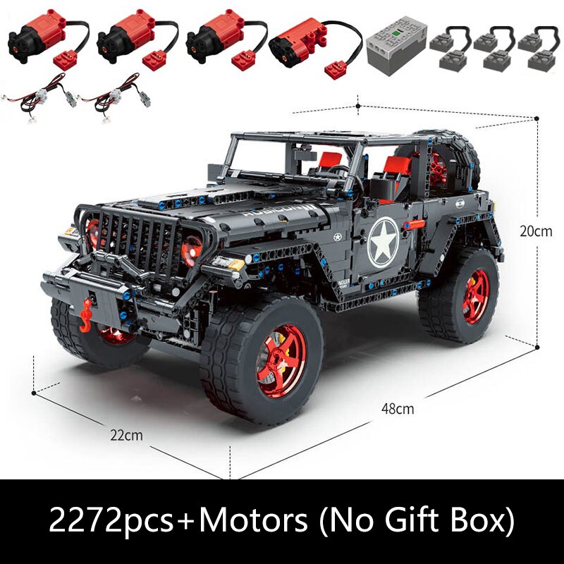 Remote Control Building Blocks Jeep Buggy - wonderfulandamazingstuff