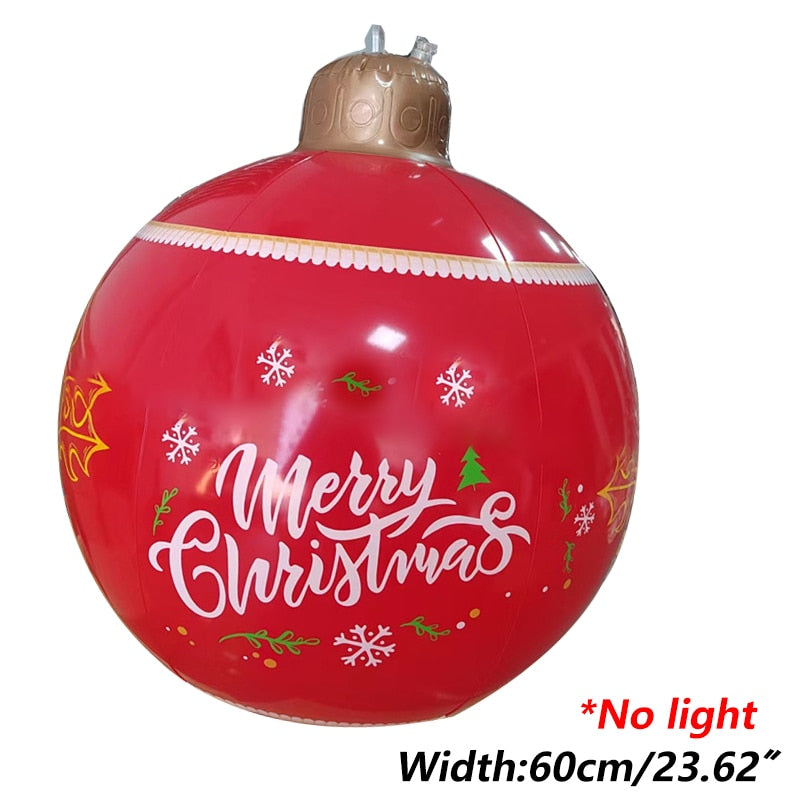 60cm Christmas Outdoor Indoor/Ball Ornaments - wonderfulandamazingstuff