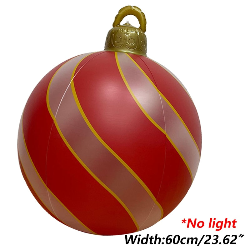 60cm Christmas Outdoor Indoor/Ball Ornaments - wonderfulandamazingstuff