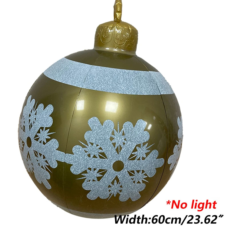 60cm Christmas Outdoor Indoor/Ball Ornaments - wonderfulandamazingstuff