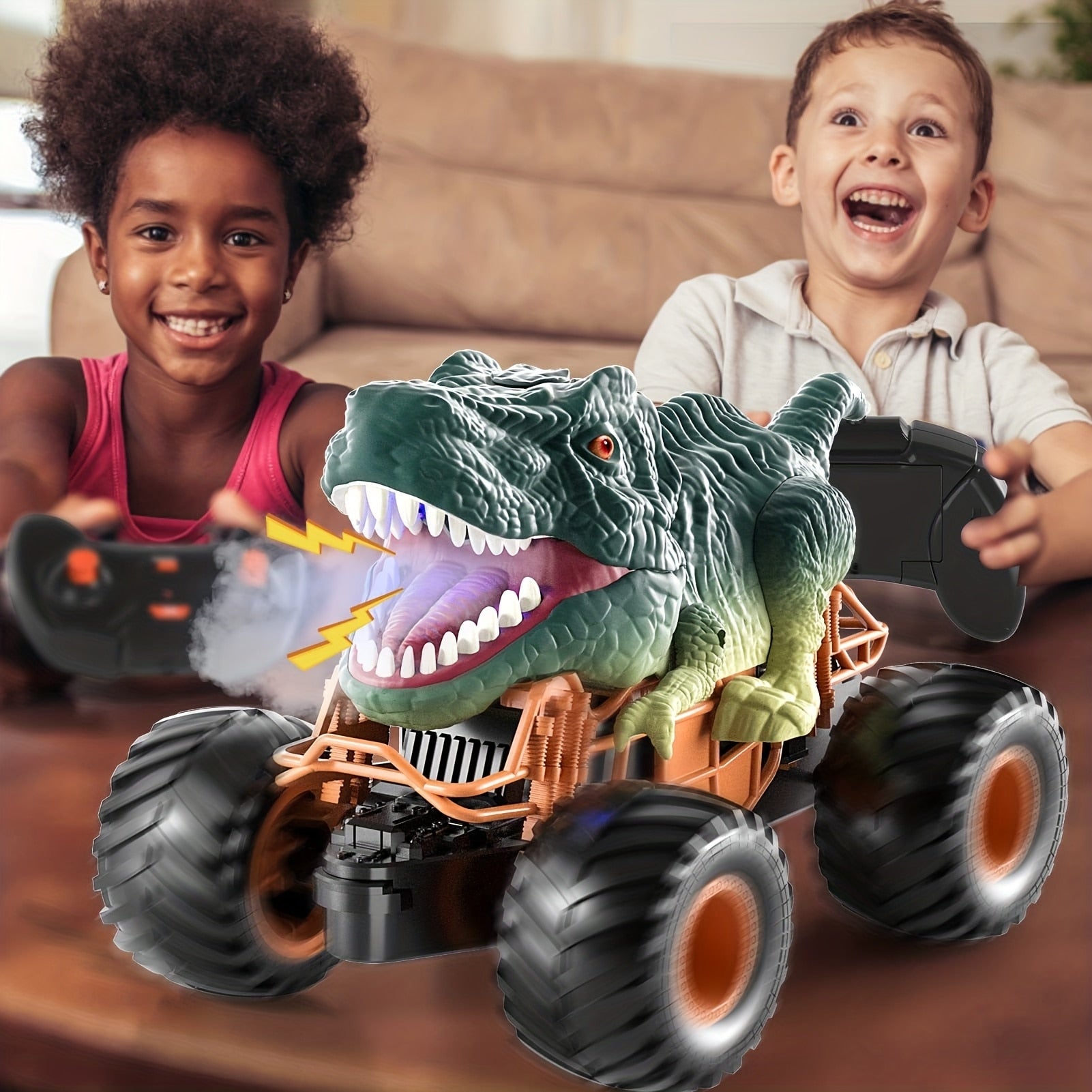 Dinosaur RC Truck - wonderfulandamazingstuff