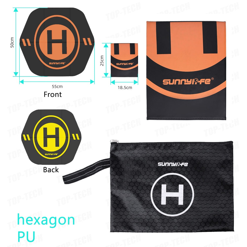 Drone Landing Pad Portable Double-sided Colors - wonderfulandamazingstuff