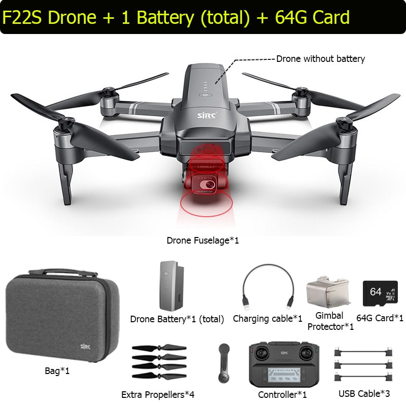 4K Pro Drone With Camera Obstacle Avoidance 3 - wonderfulandamazingstuff