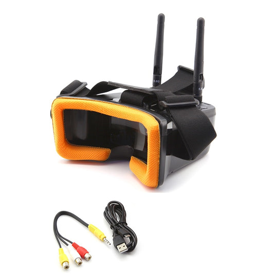 Dual Antennas FPV Goggles Monitor for Racing Drone - wonderfulandamazingstuff