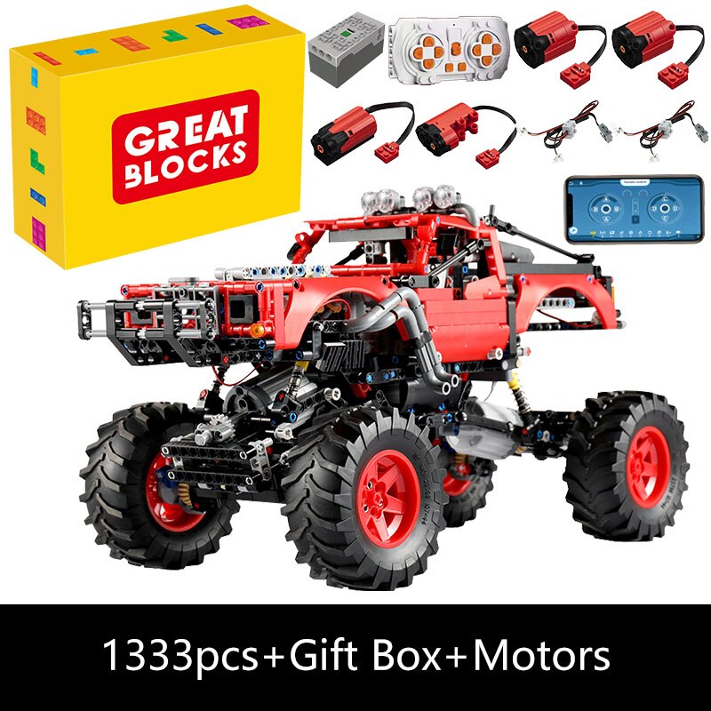 Remote Control Building Blocks Jeep Buggy - wonderfulandamazingstuff