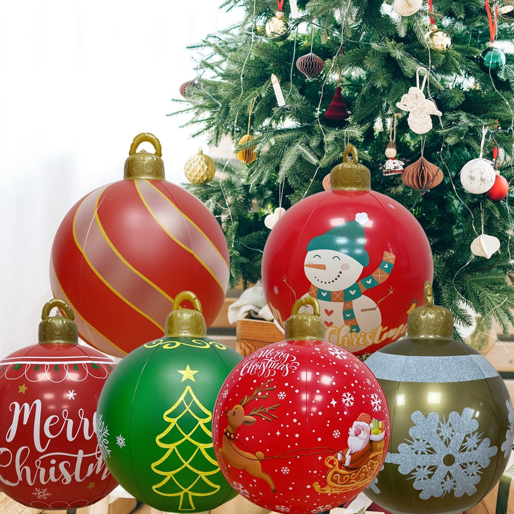 60cm Christmas Outdoor Indoor/Ball Ornaments - wonderfulandamazingstuff