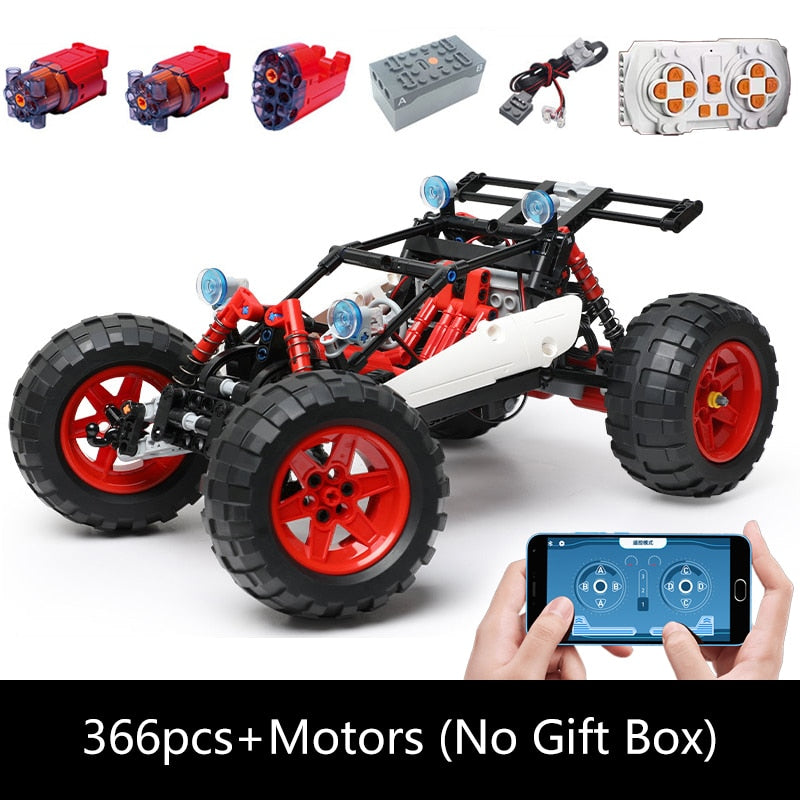 Remote Control Motor Power Building Blocks Bricks - wonderfulandamazingstuff