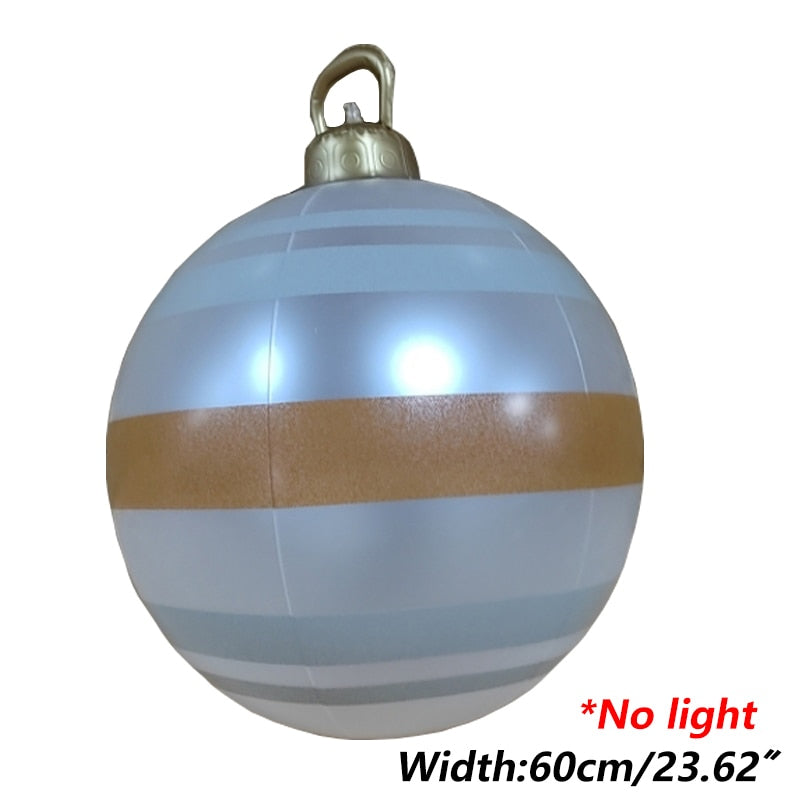 60cm Christmas Outdoor Indoor/Ball Ornaments - wonderfulandamazingstuff