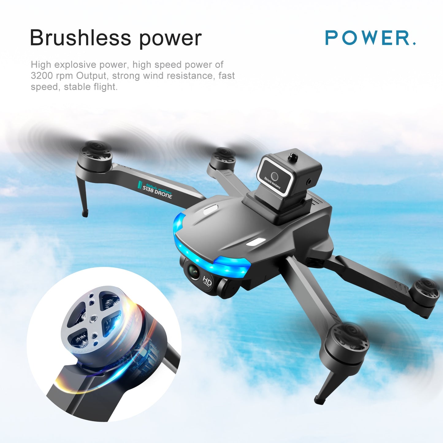 8K Professional Drone with Dual Camera 5G Wifi - wonderfulandamazingstuff