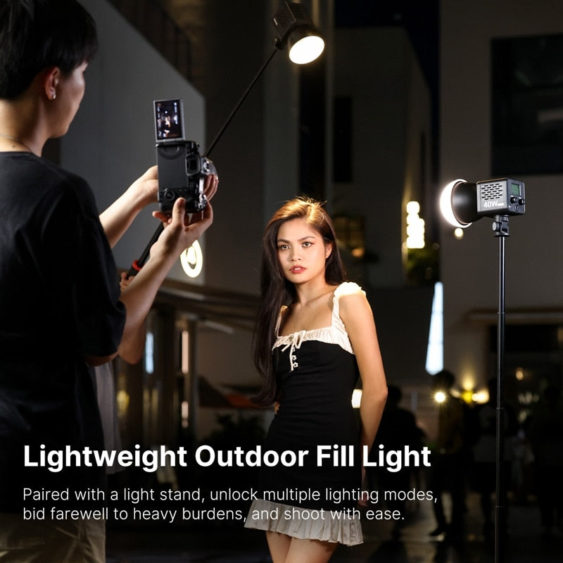 Professional LED Photography Video Lamp 40W Power w/Battery - wonderfulandamazingstuff