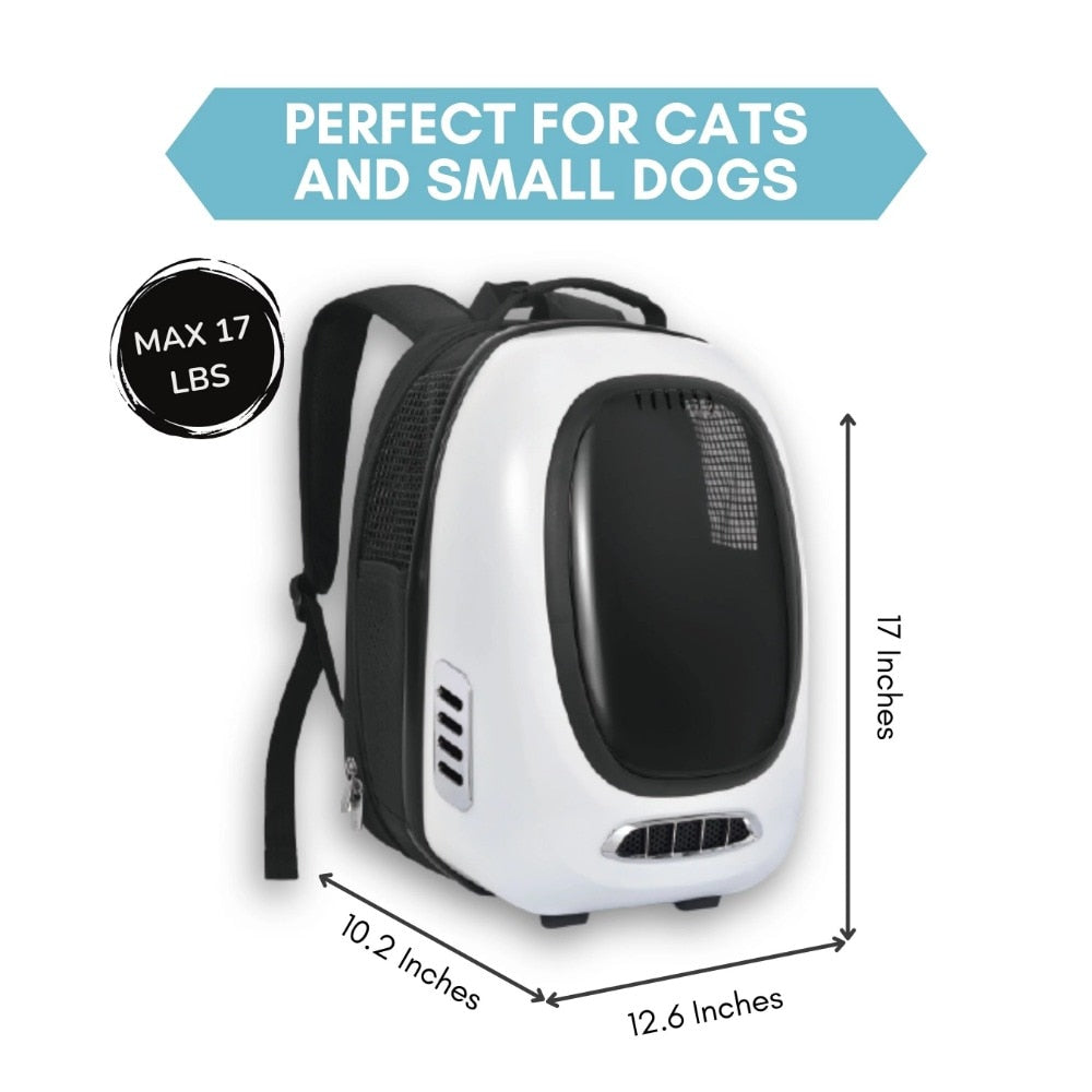 Smart Pet Carrier Backpack for Cats, Small Dogs and Puppies - wonderfulandamazingstuff