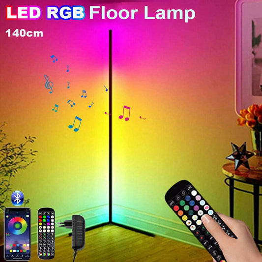 Bluetooth/Wifi Rgb Led Floor Lights with Remote - wonderfulandamazingstuff