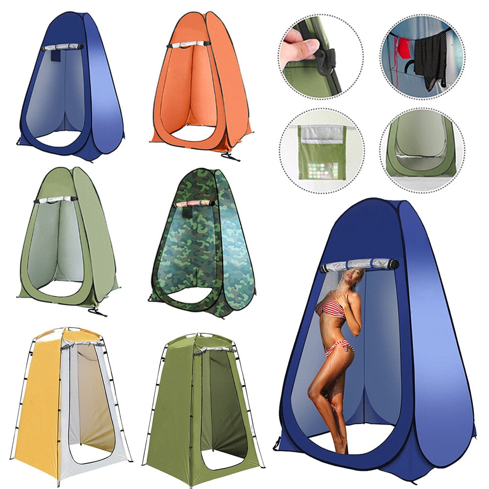 Outdoor Camping Shower Tent - wonderfulandamazingstuff