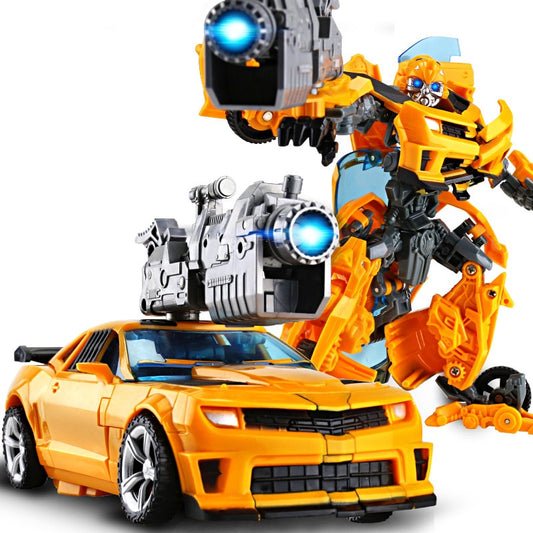 Anime Robot Car Action Figure (NON-RC) - wonderfulandamazingstuff