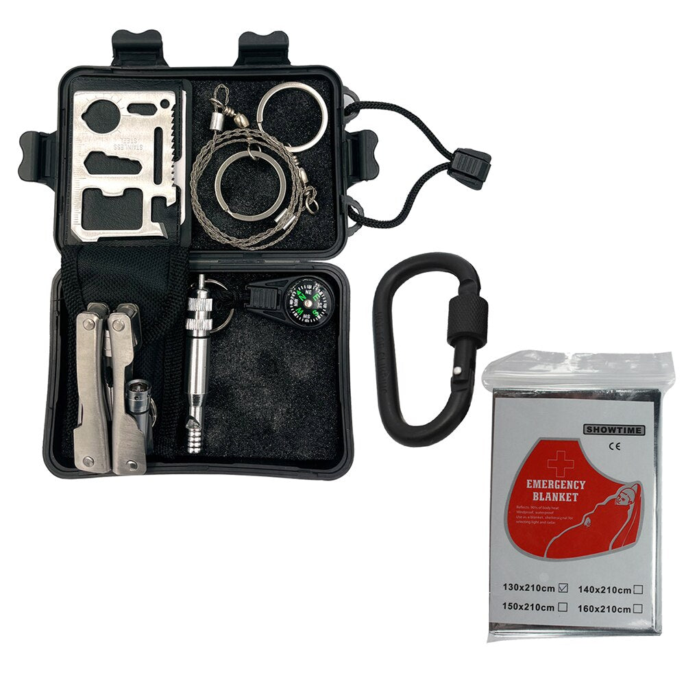 Outdoor SOS Emergency Multi-Tool Kit - wonderfulandamazingstuff