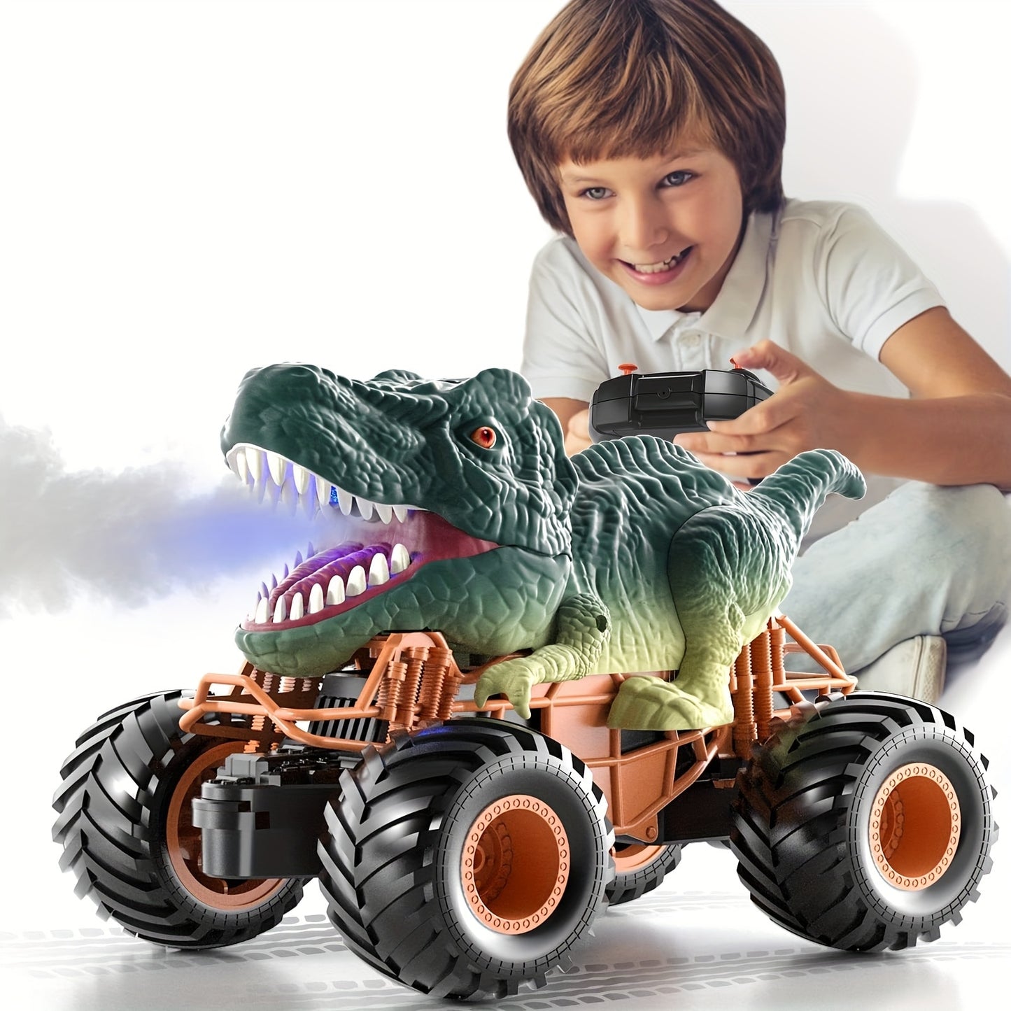 Dinosaur RC Truck - wonderfulandamazingstuff