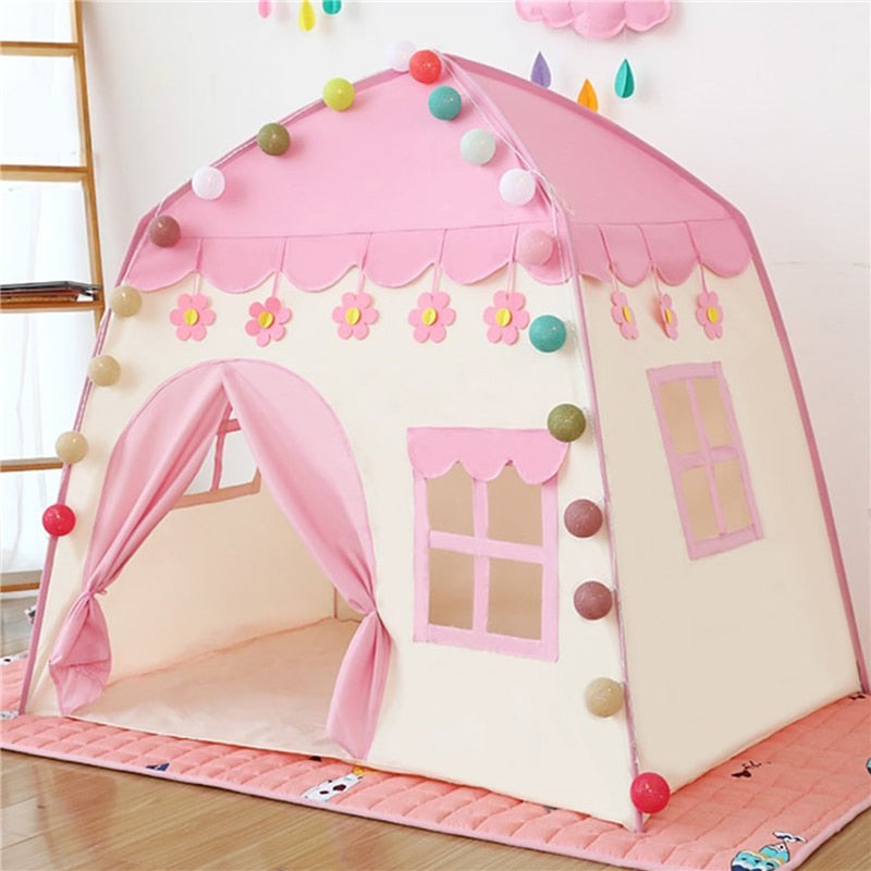 Children's Princess Castle Tent - wonderfulandamazingstuff