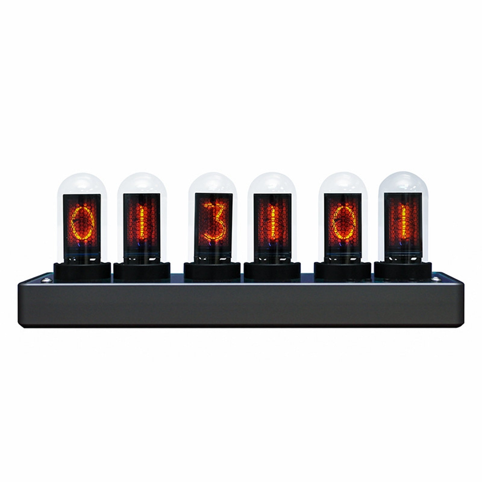 Color LED Digital Retro Glow Analog Nixie Tube Clock - wonderfulandamazingstuff