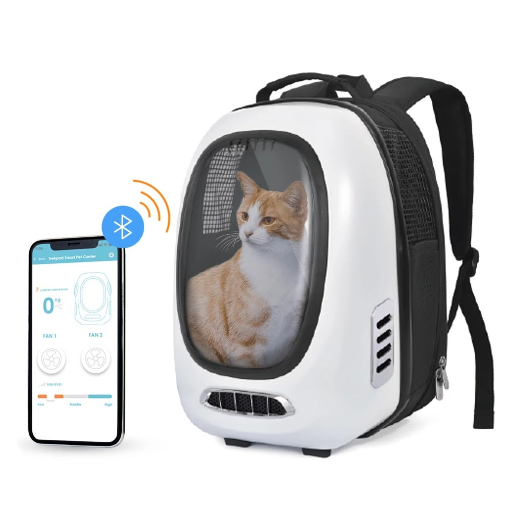 Smart Pet Carrier Backpack for Cats, Small Dogs and Puppies - wonderfulandamazingstuff